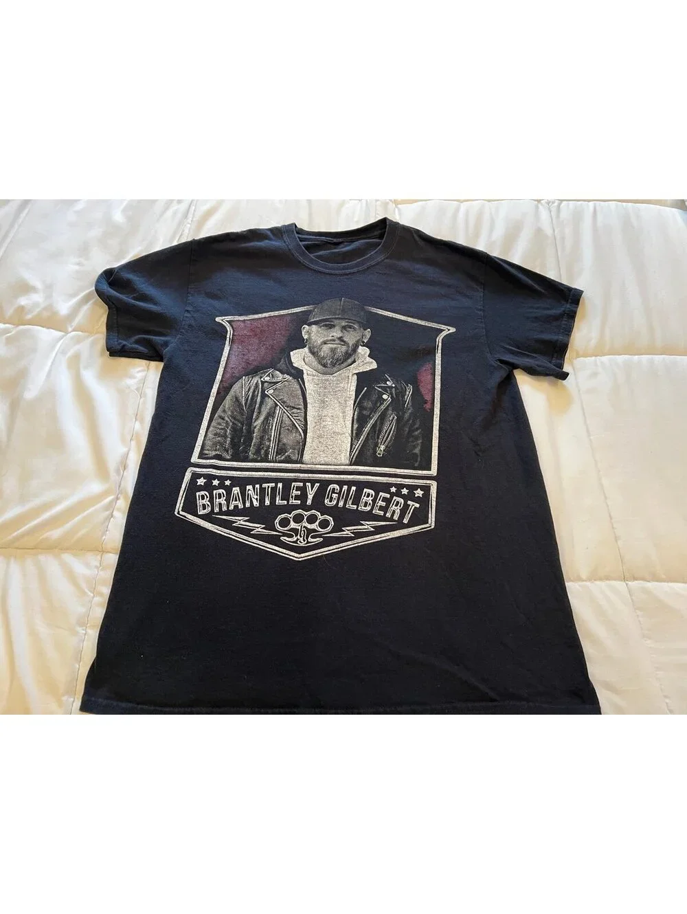 Brantley Gilbert men’s small black concert t shirt 2021 Merch country